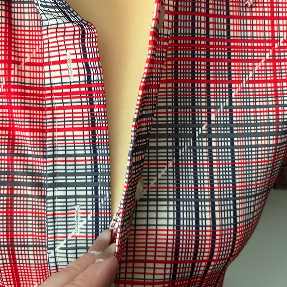 VINTAGE Sears “The Shirt” collared plaid shirt - Picture 5 of 5